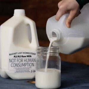 A2A2 Raw Milk - 1 Gallon