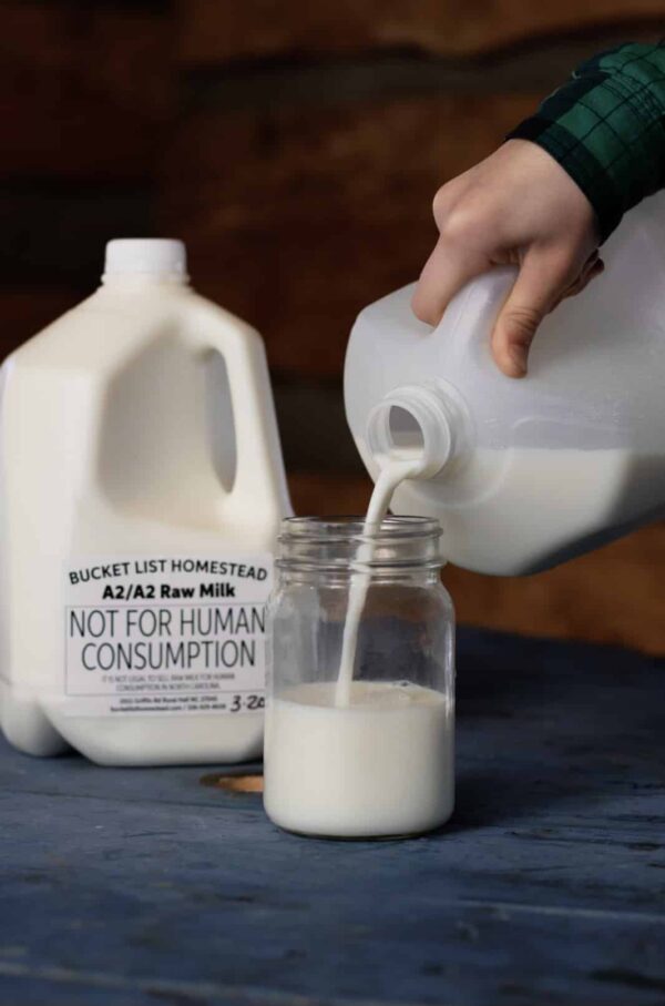 A2A2 Raw Milk - 1 Gallon