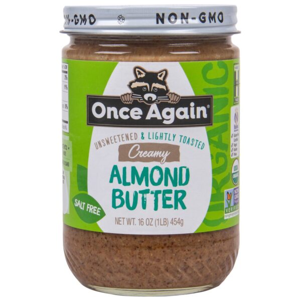 Organic, Non-GMO Almond Butter