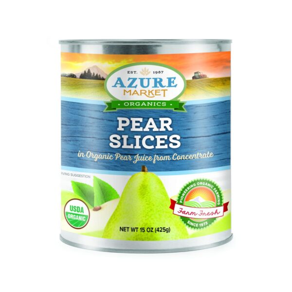 Organic Pear Slices